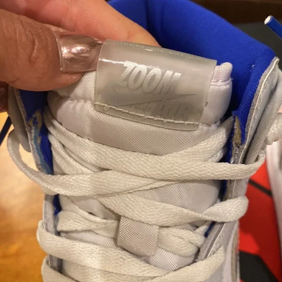 Jordan 1 Retro high, zoom white racer blue - Picture 6 of 8